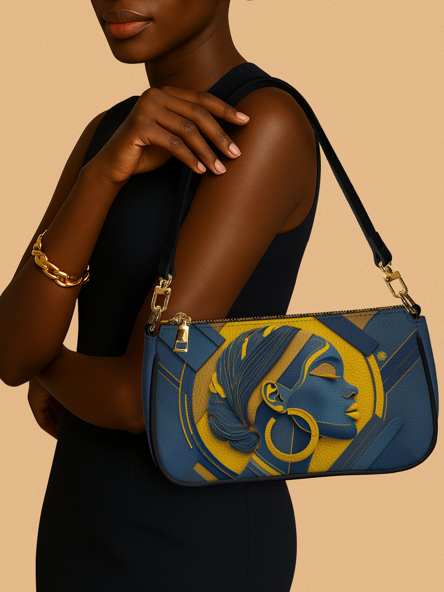Glowing Essence Classic Zip Pochette QR0TD134