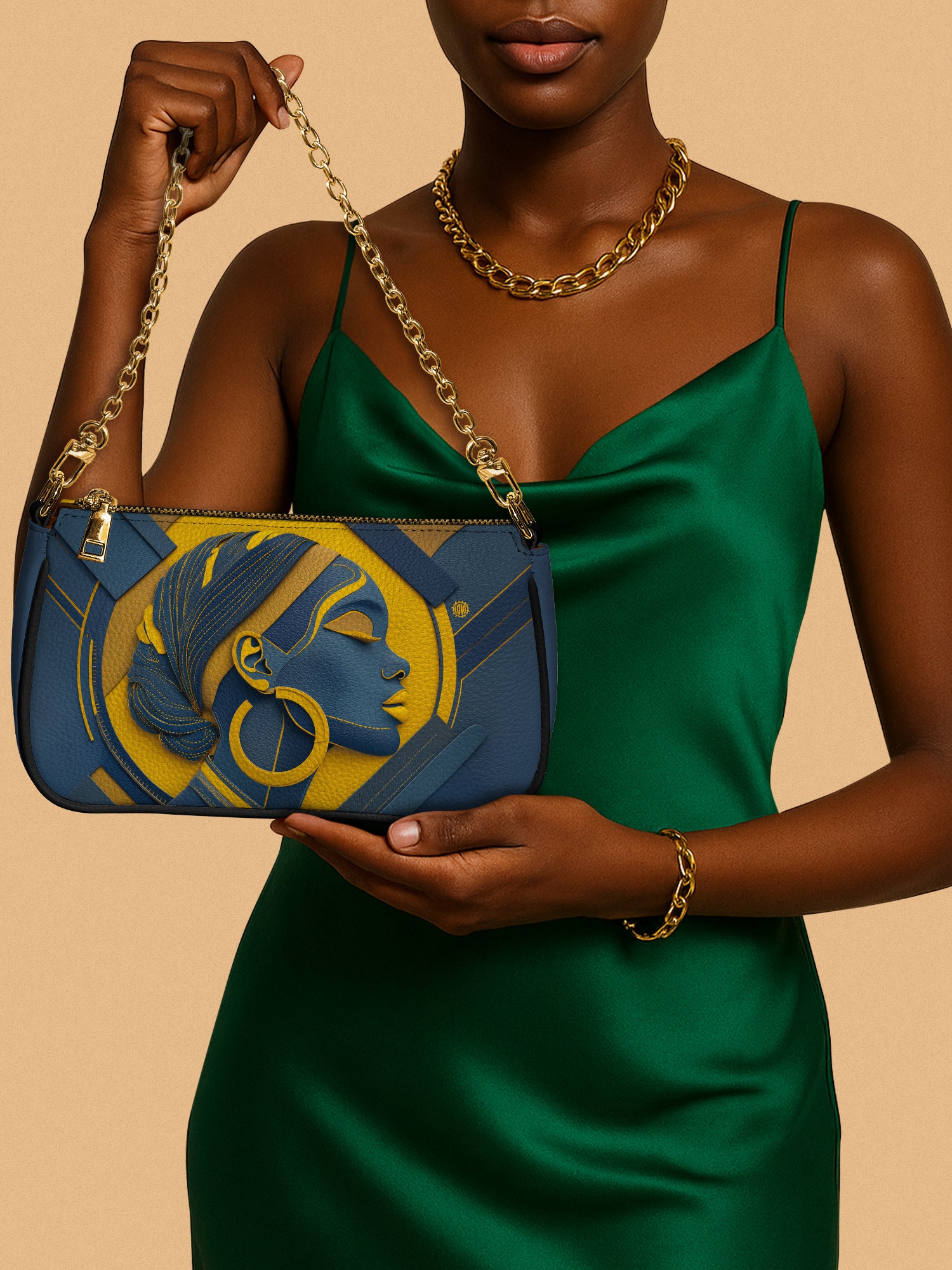 Glowing Essence Classic Zip Pochette QR0TD134