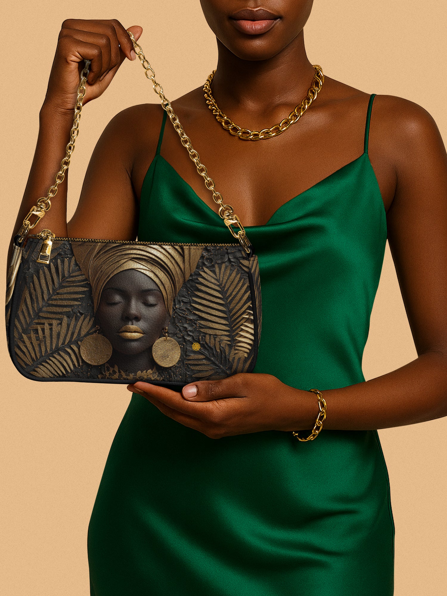 Gilded Roots Classic Zip Pochette QR0TD124