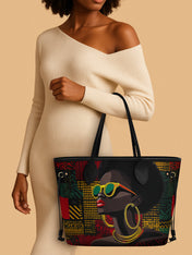 Golden Aura Classic Shopper Tote QR0XD366
