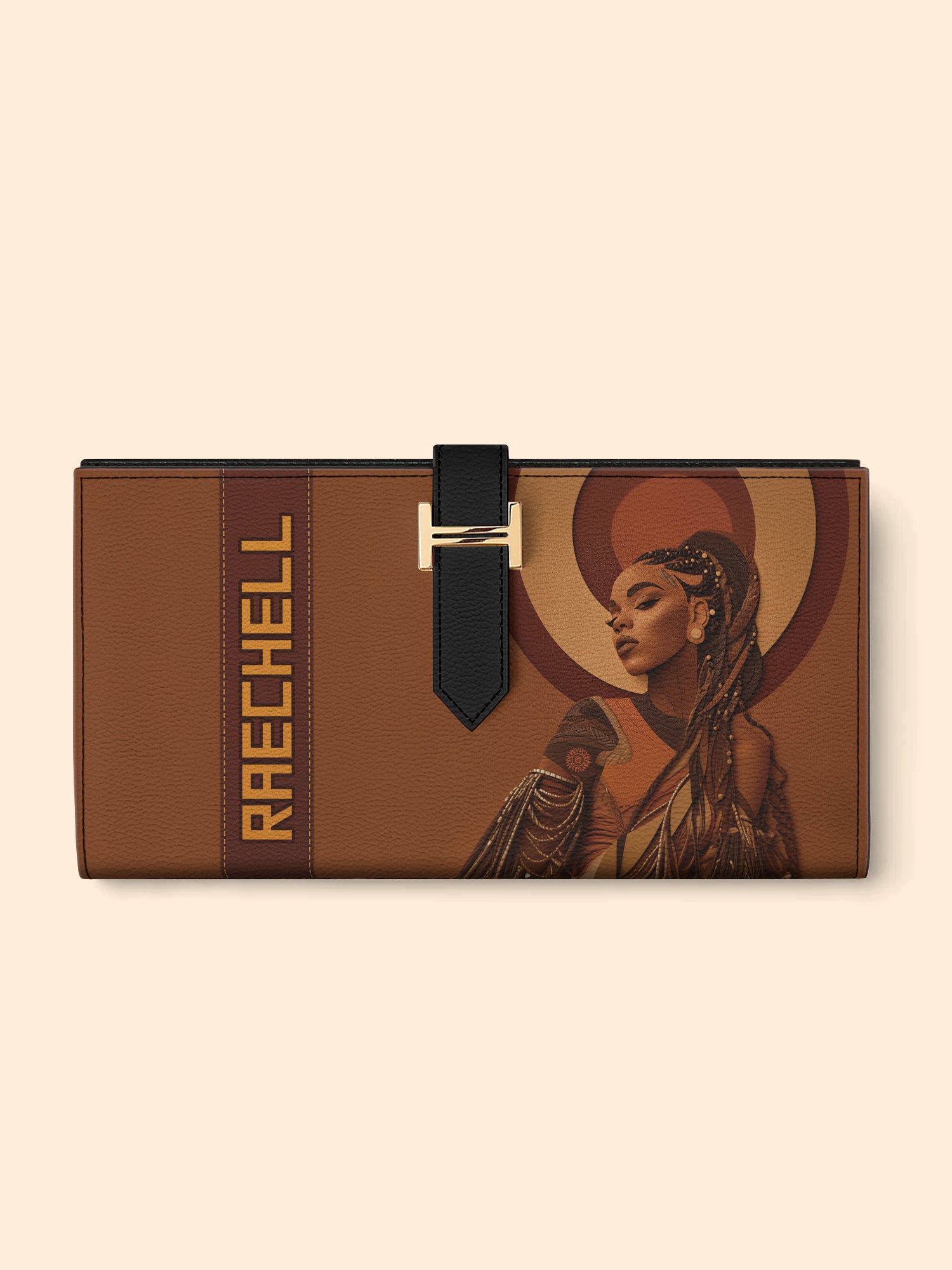 Empress of Locs Tab Closure Wallet