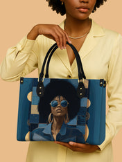 Bold & Unbothered Premium Leather Handbag QR0TD523