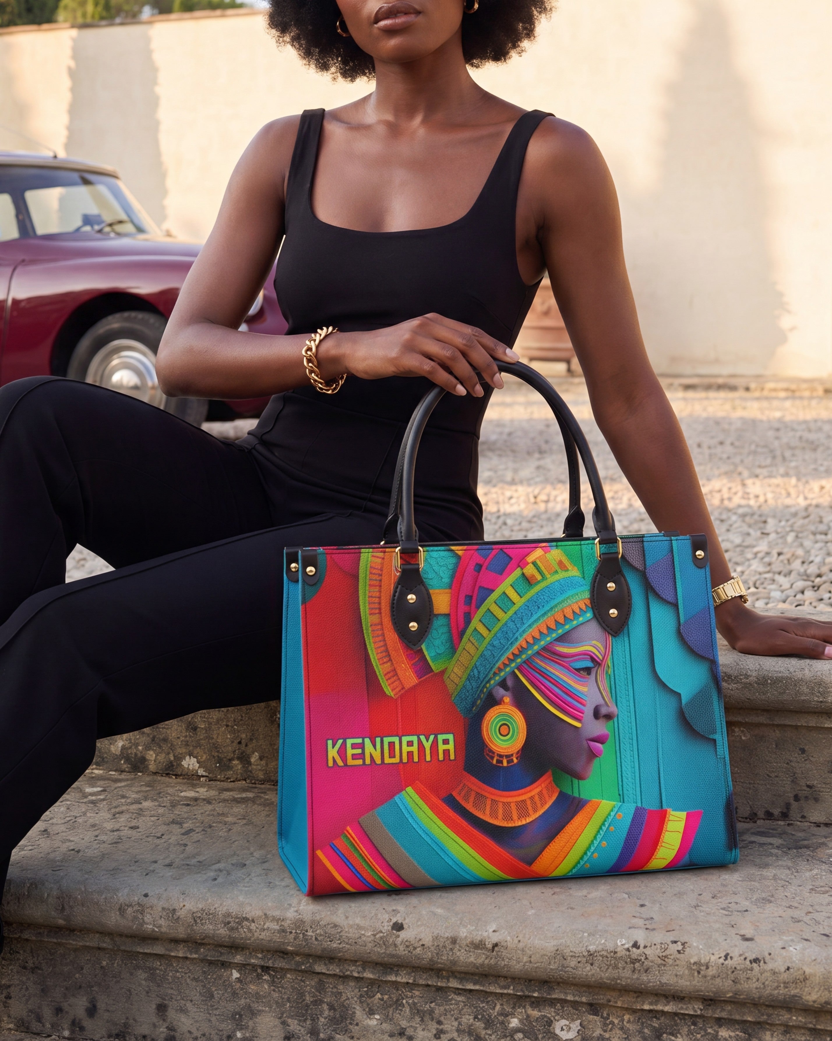 Wrapped Legacy Premium Leather Handbag