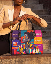 Ash Rebel Premium Leather Handbag QR0TD703