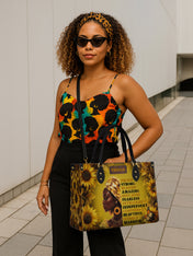 Golden Warrior Premium Leather Handbag