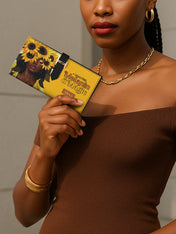 Melanin Glow Tab Closure Wallet