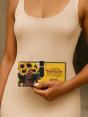 Melanin Glow Tab Closure Wallet