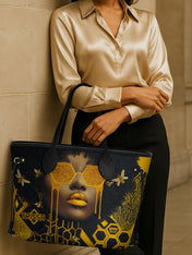 Golden Hive Classic Shopper Tote