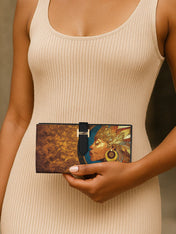 Solar Mosaic Tab Closure Wallet QR0TV005