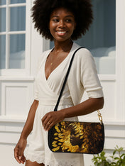 Leaves Woman Classic Zip Pochette QR0XD232