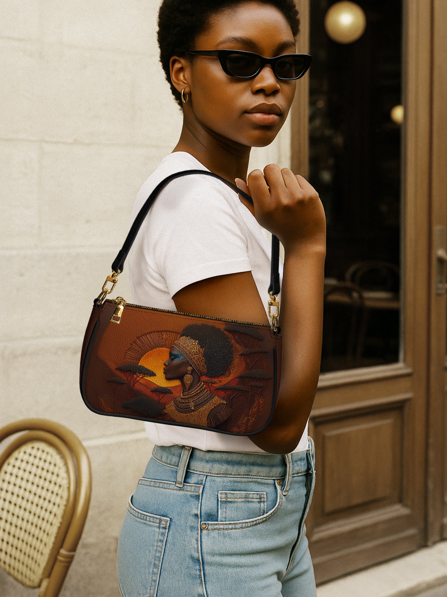 Roots and Rhythm Classic Zip Pochette QR0TD118