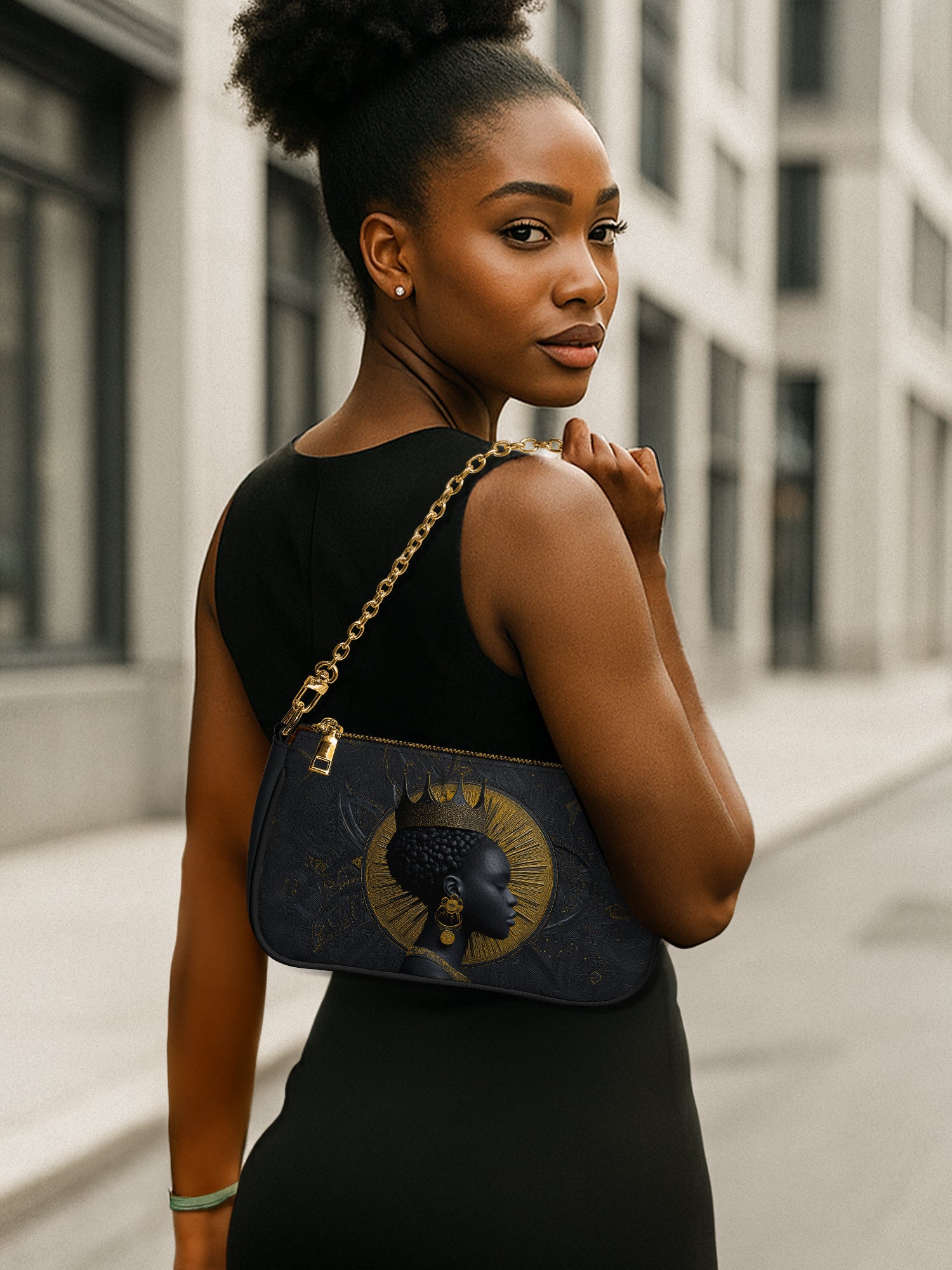 Moon Root Classic Zip Pochette QR0XD274