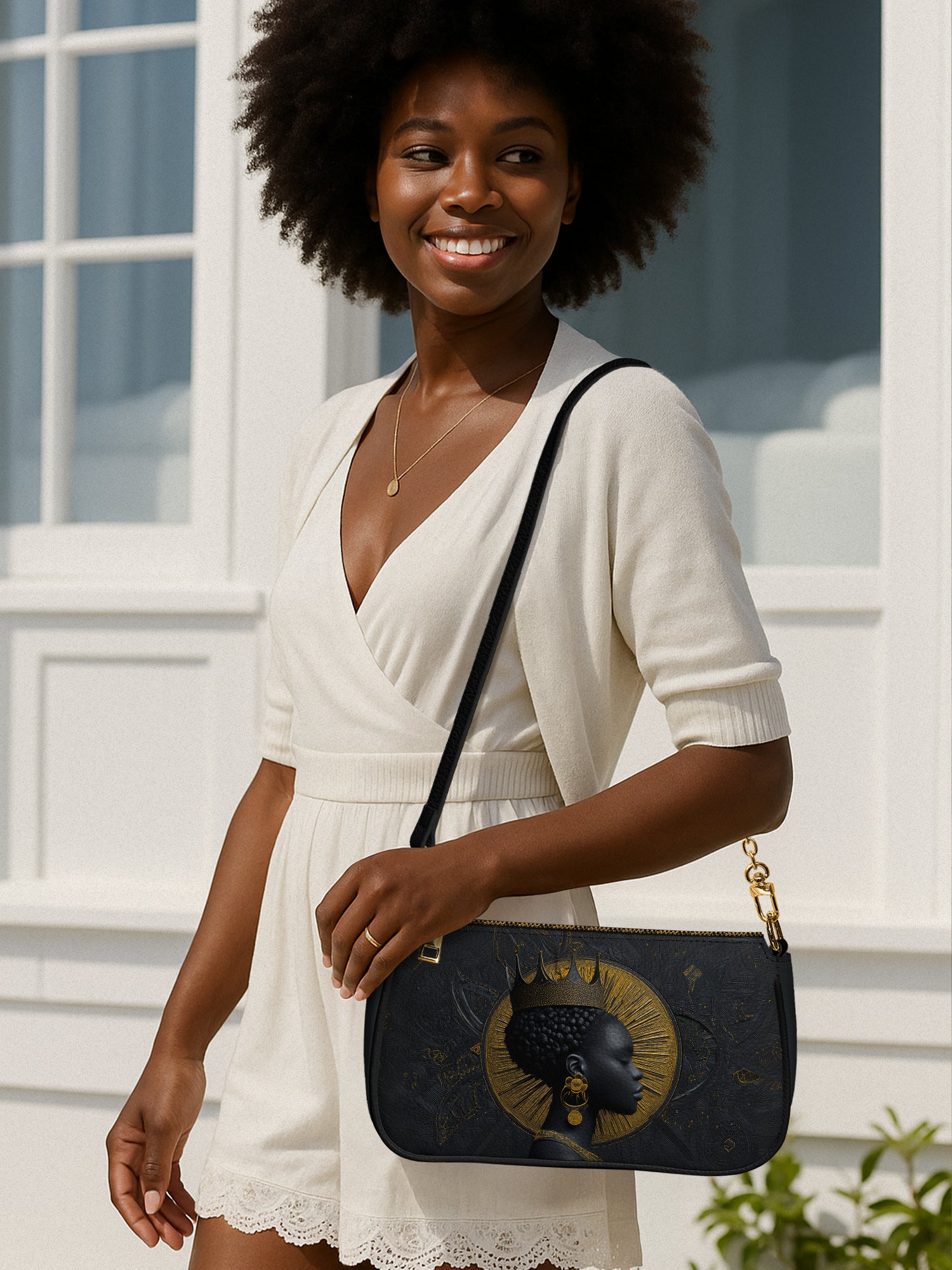 Moon Root Classic Zip Pochette QR0XD274