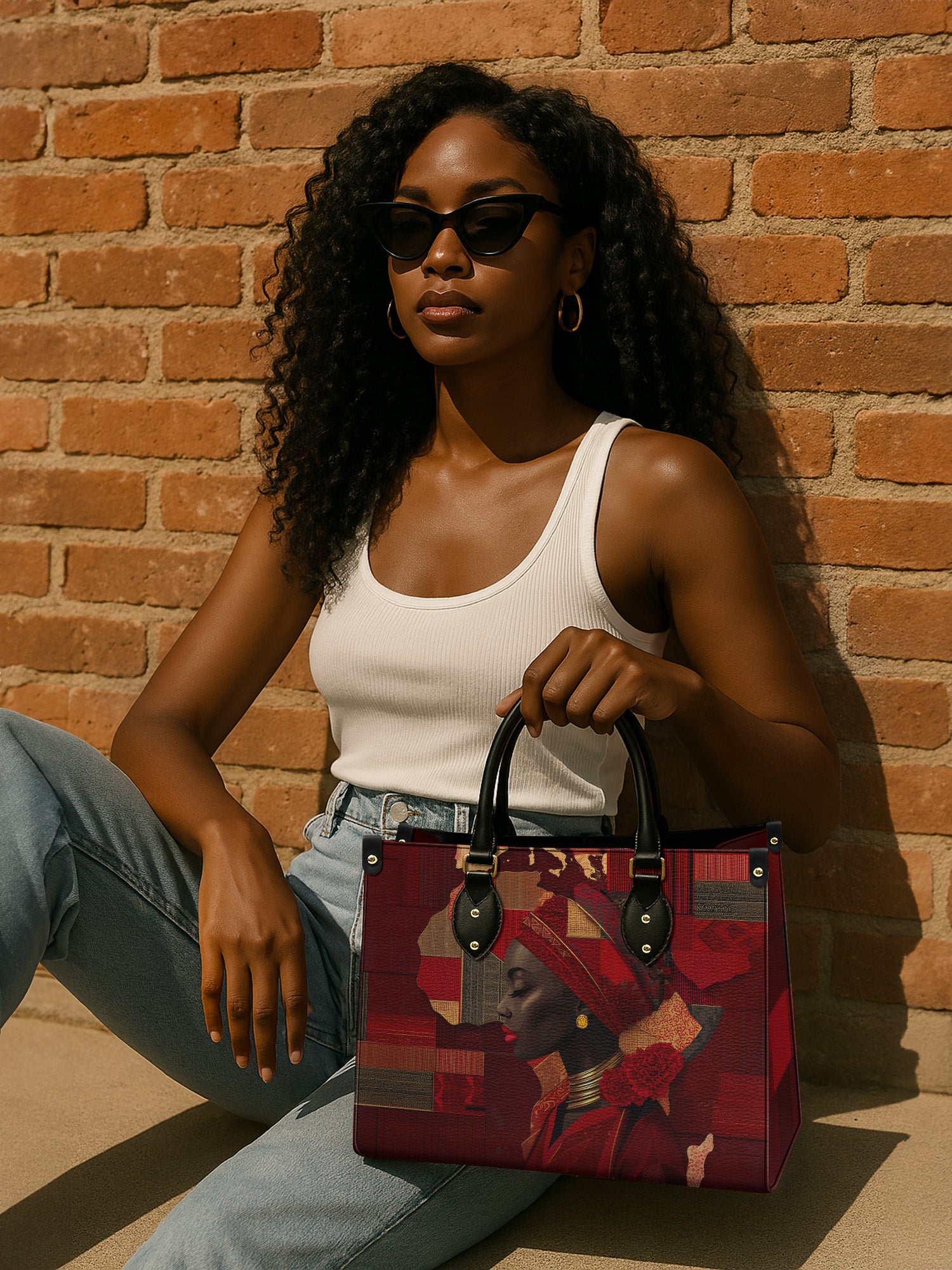 Amber Continent Premium Leather Handbag QR0XD765