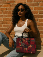 Amber Continent Premium Leather Handbag QR0XD765