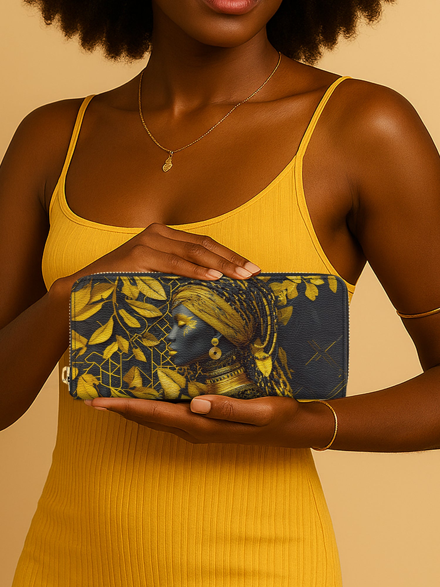 The Gilded Queen Slimline Zippy Wallet QR0TD050
