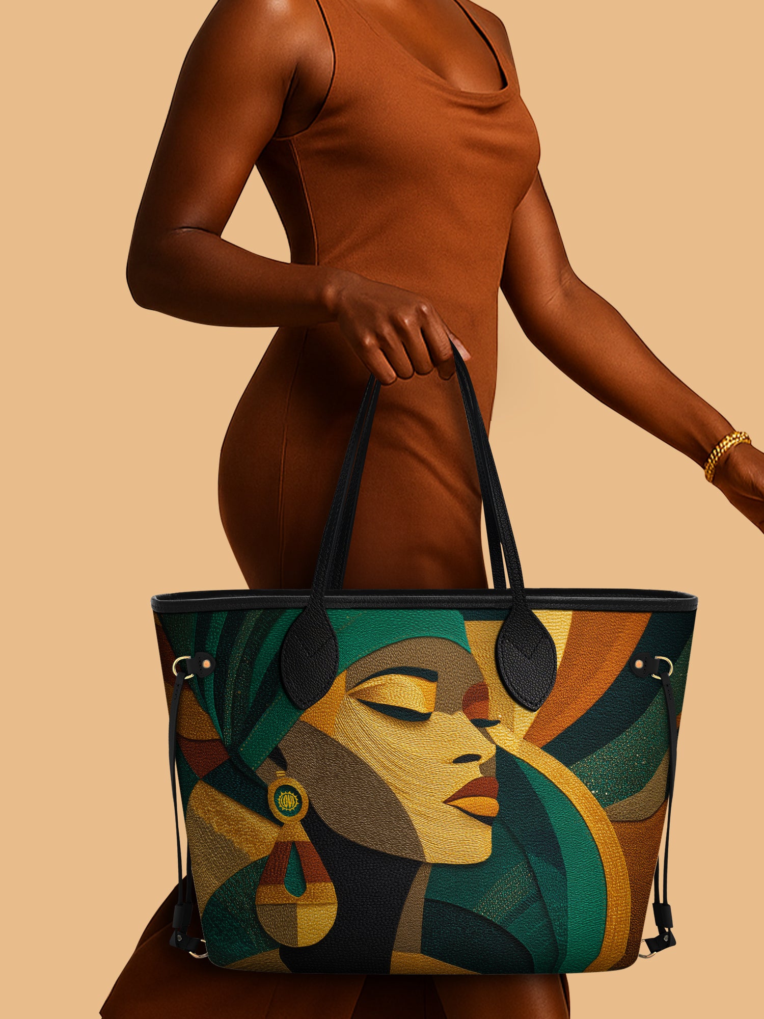 Ancestral Fold Classic Shopper Tote QR0XD061