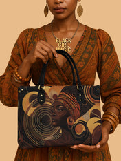 Celestial Rhythm Premium Leather Handbag QR0XD147