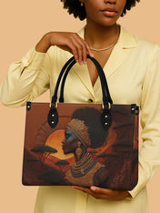 Roots and Rhythm Premium Leather Handbag QR0TD119