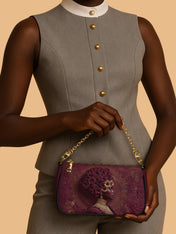 Wild Bloom Classic Zip Pochette QR0XD268