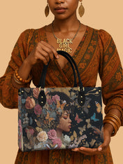 Butterfly Queen Premium Leather Handbag QR0HH110