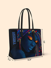 Sable Spell Sleek Leather Tote