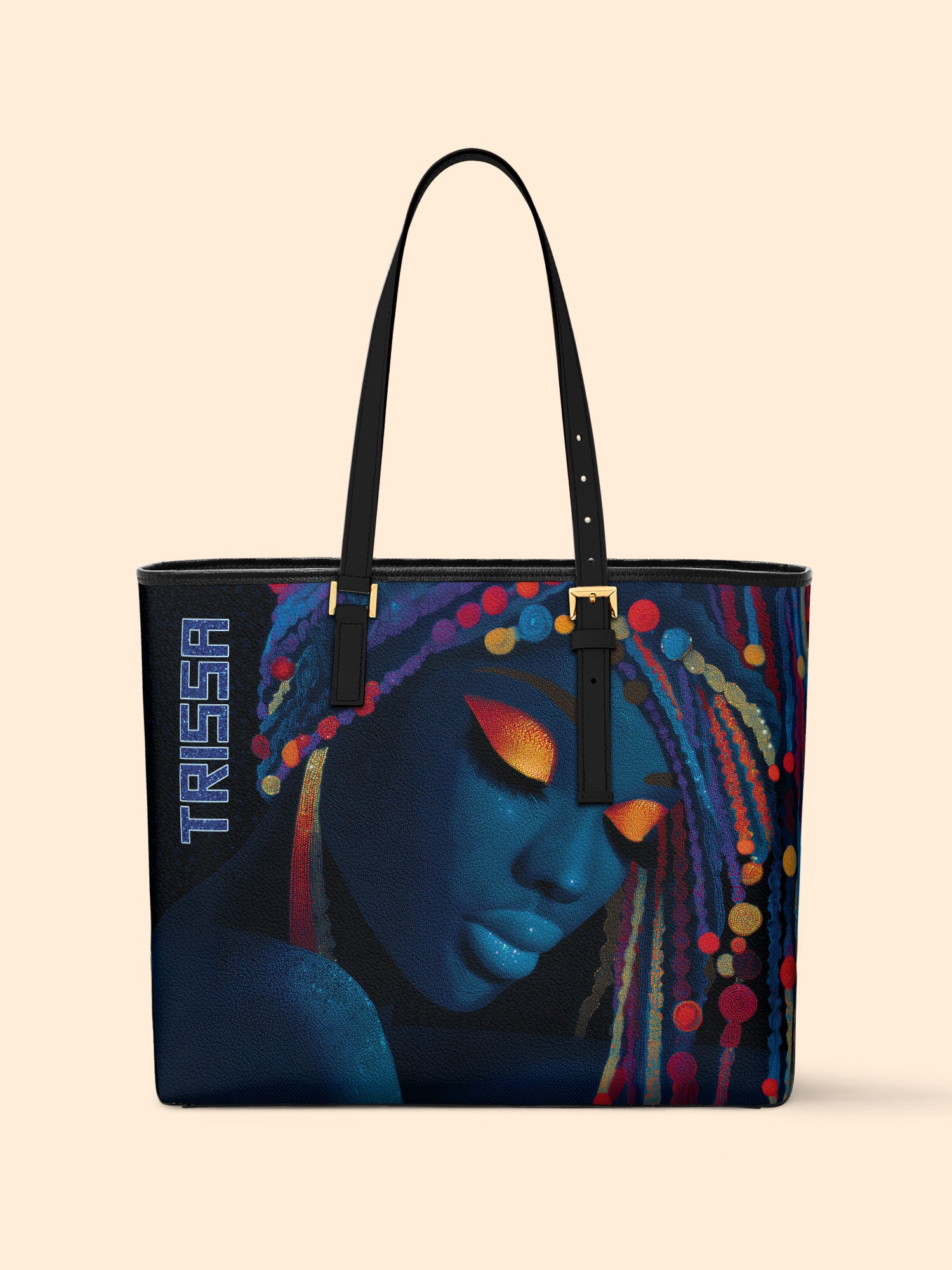 Sable Spell Sleek Leather Tote