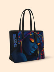 Sable Spell Sleek Leather Tote