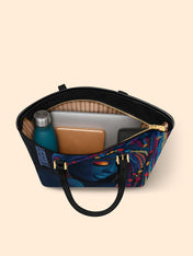 Sable Spell Sleek Leather Tote