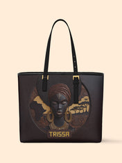 Africa's Soul Sleek Leather Tote