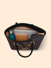 Africa's Soul Sleek Leather Tote