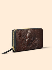 Floral Calm Slimline Zippy Wallet QR0XD037