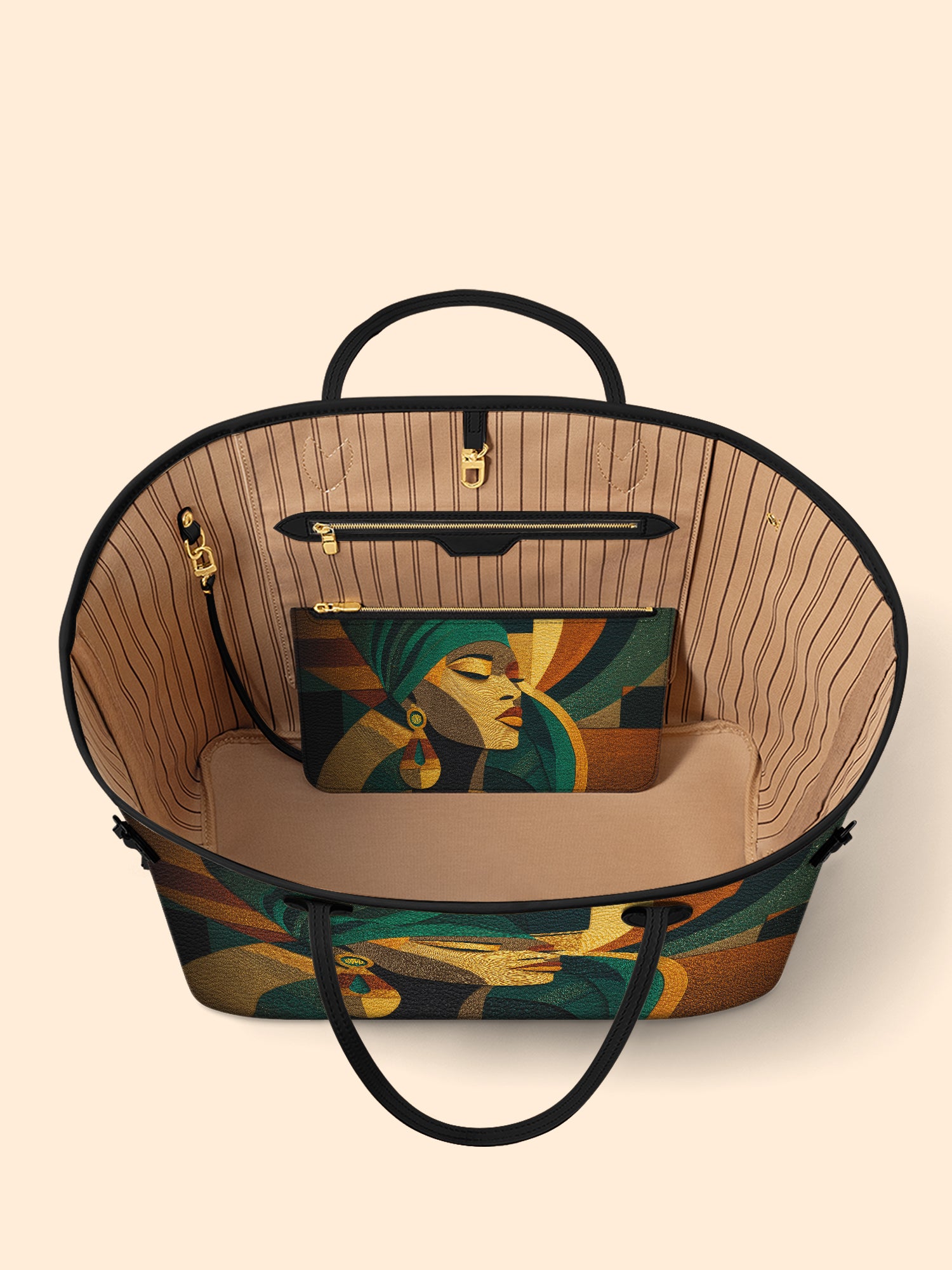 Ancestral Fold Classic Shopper Tote QR0XD061