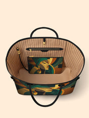 Ancestral Fold Classic Shopper Tote QR0XD061