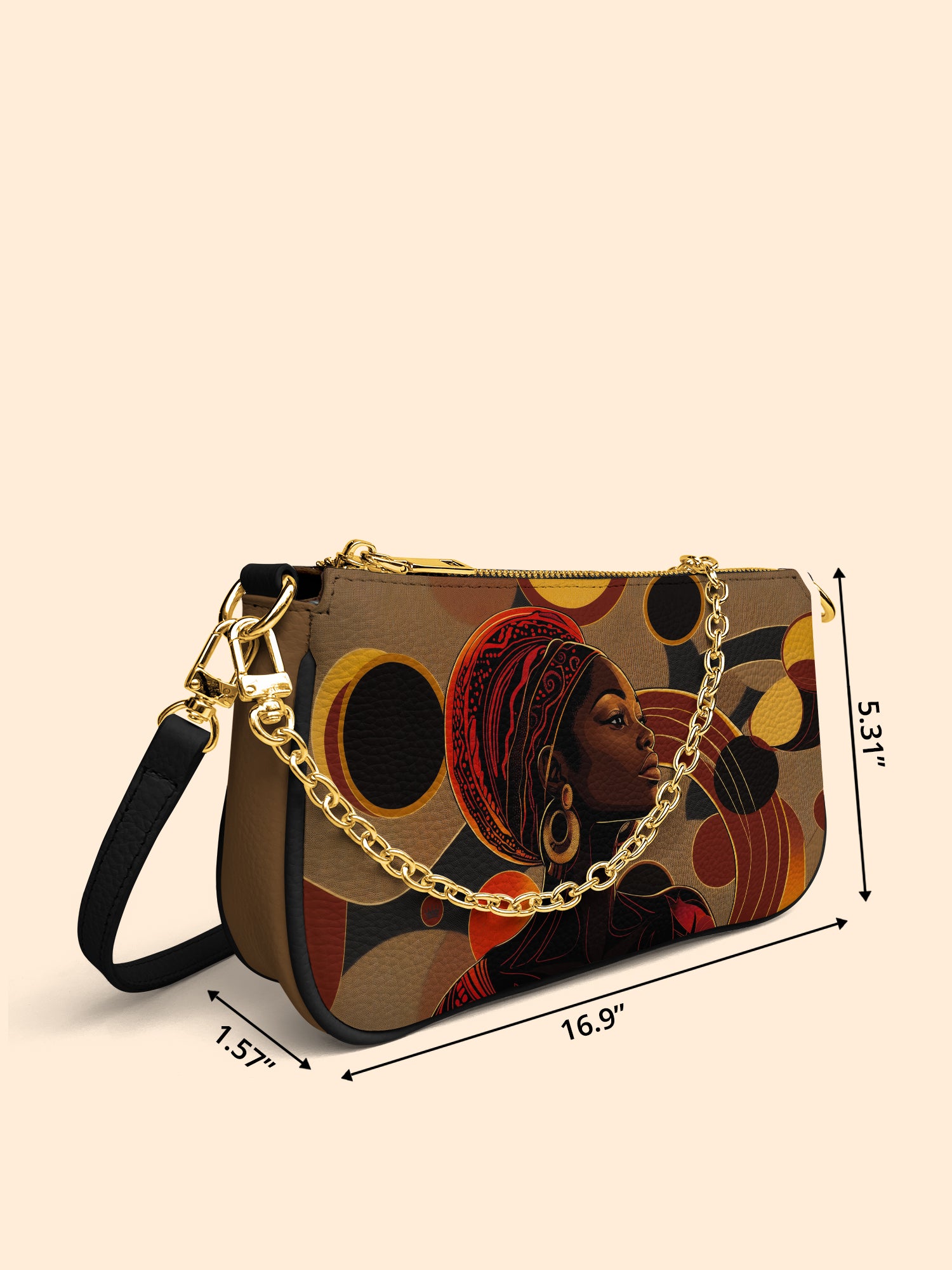 Velvet Galaxy Classic Zip Pochette QR0XD156
