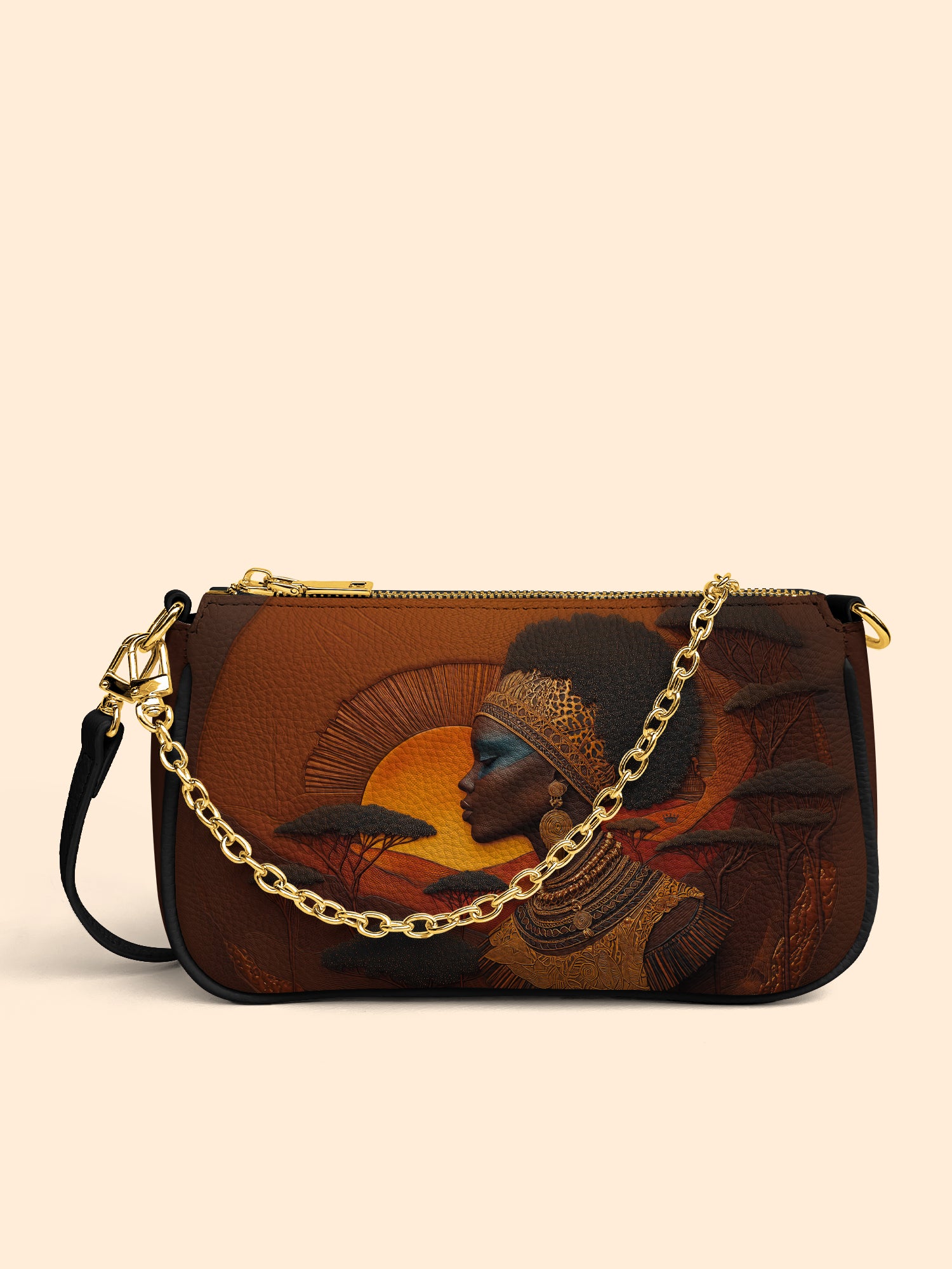 Roots and Rhythm Classic Zip Pochette QR0TD118