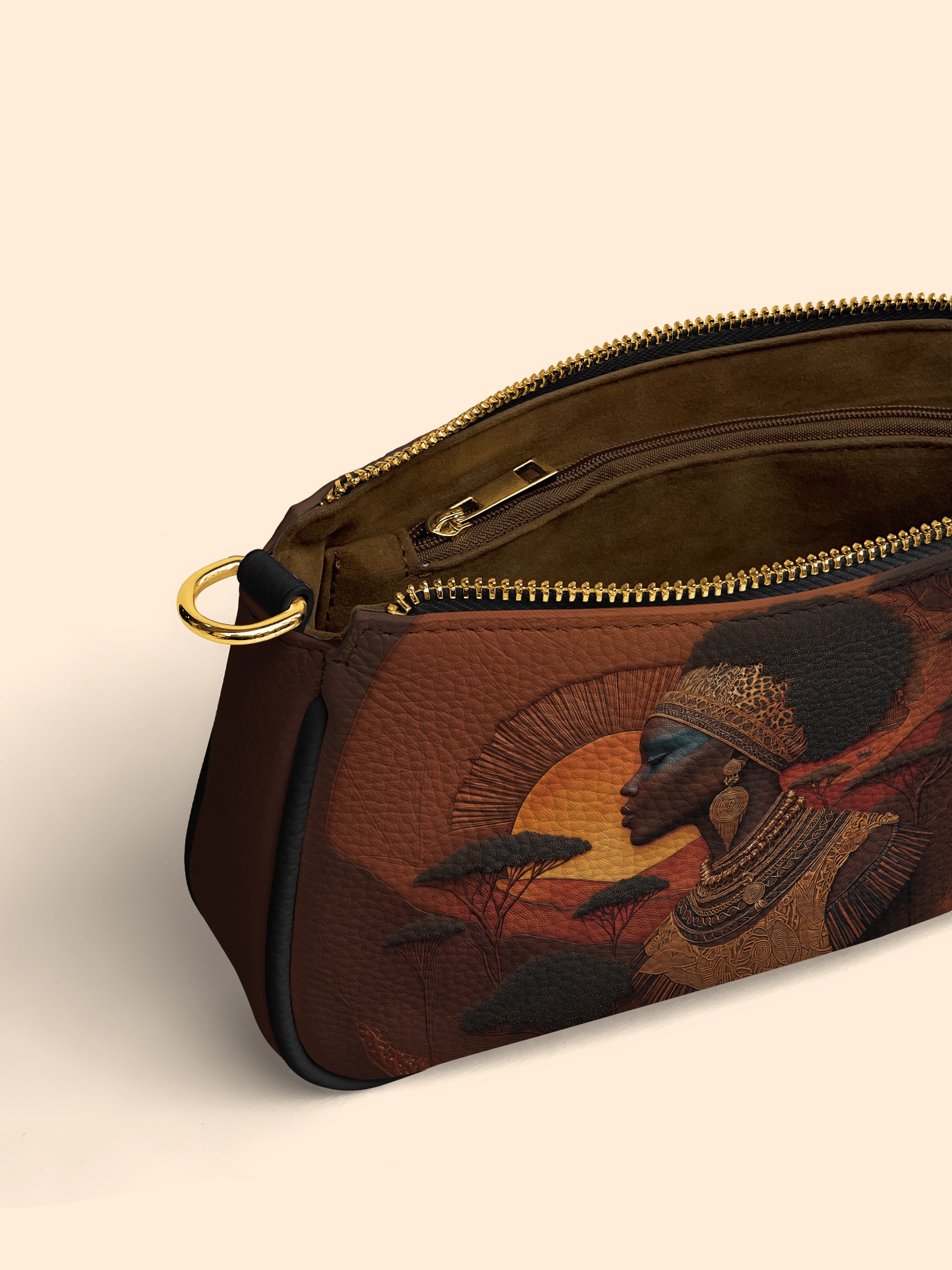 Roots and Rhythm Classic Zip Pochette QR0TD118