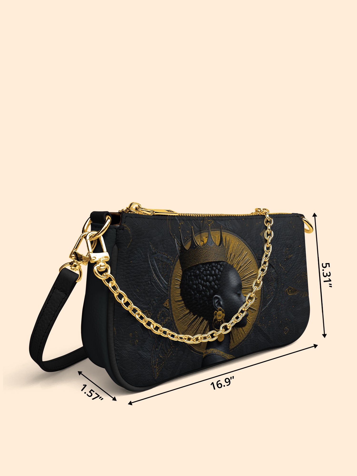 Moon Root Classic Zip Pochette QR0XD274