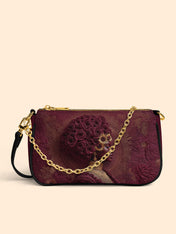 Wild Bloom Classic Zip Pochette QR0XD268