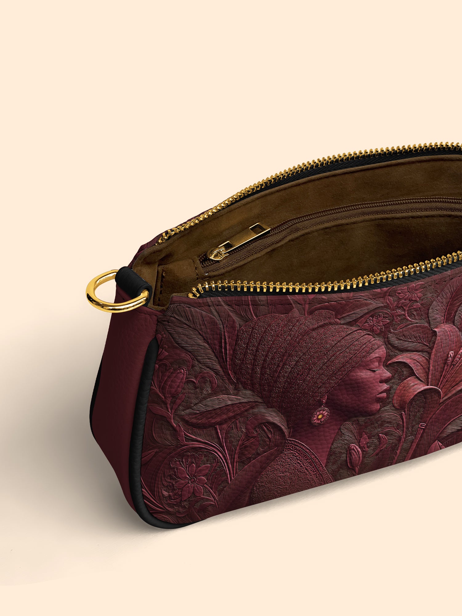 Crimson Empress Classic Zip Pochette QR0TV088
