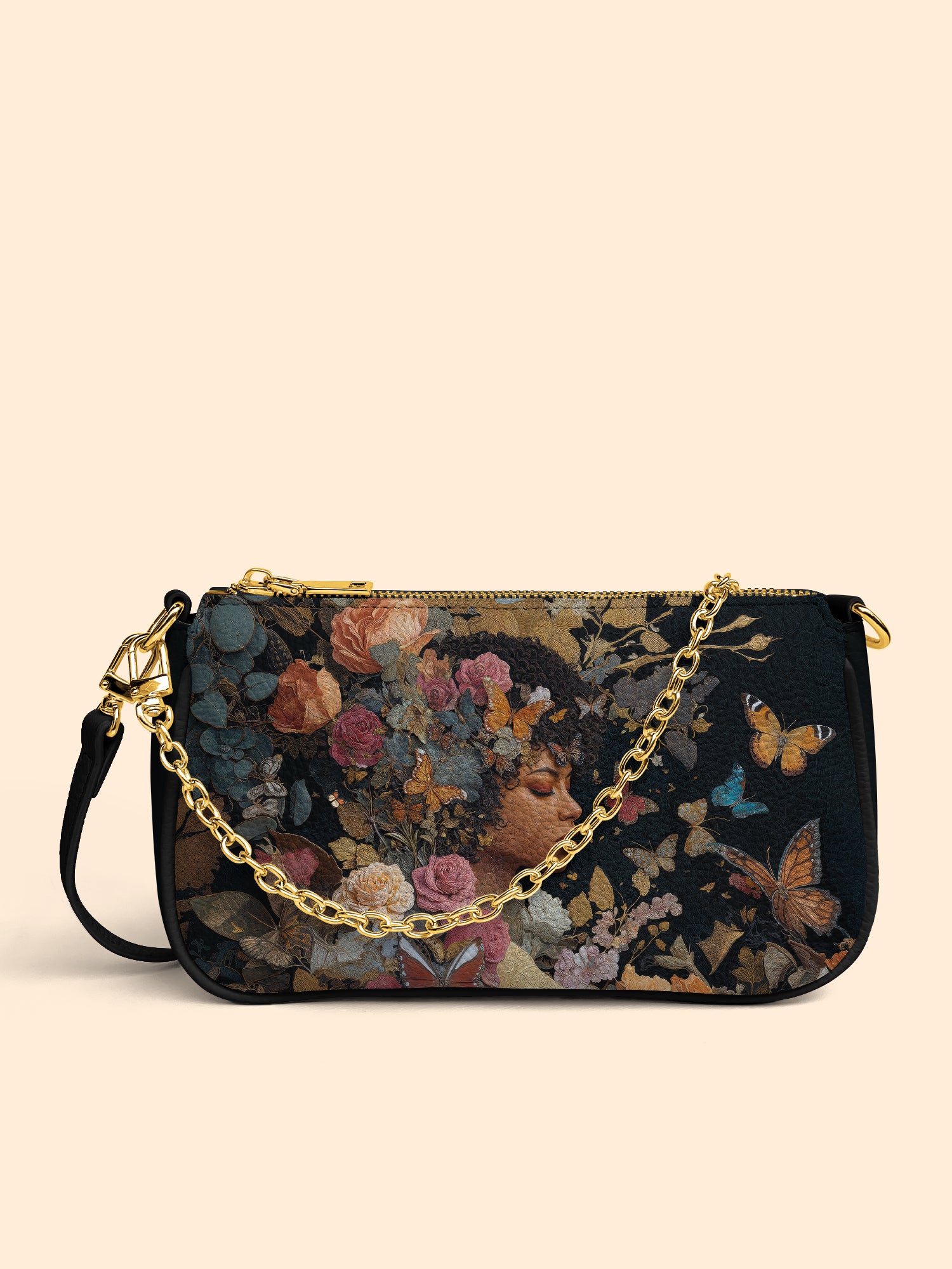 Butterfly Queen Classic Zip Pochette QR0HH115