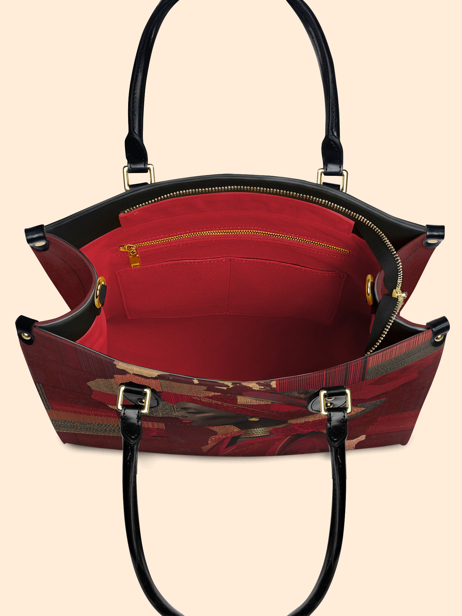 Amber Continent Premium Leather Handbag QR0XD765