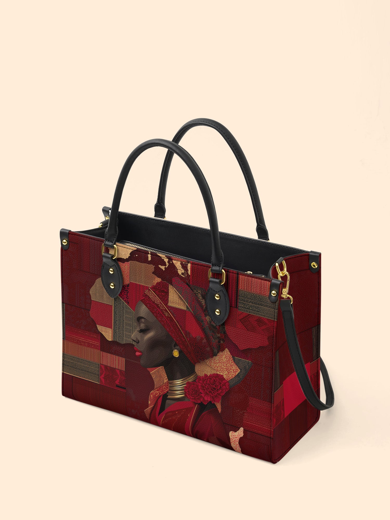 Amber Continent Premium Leather Handbag QR0XD765