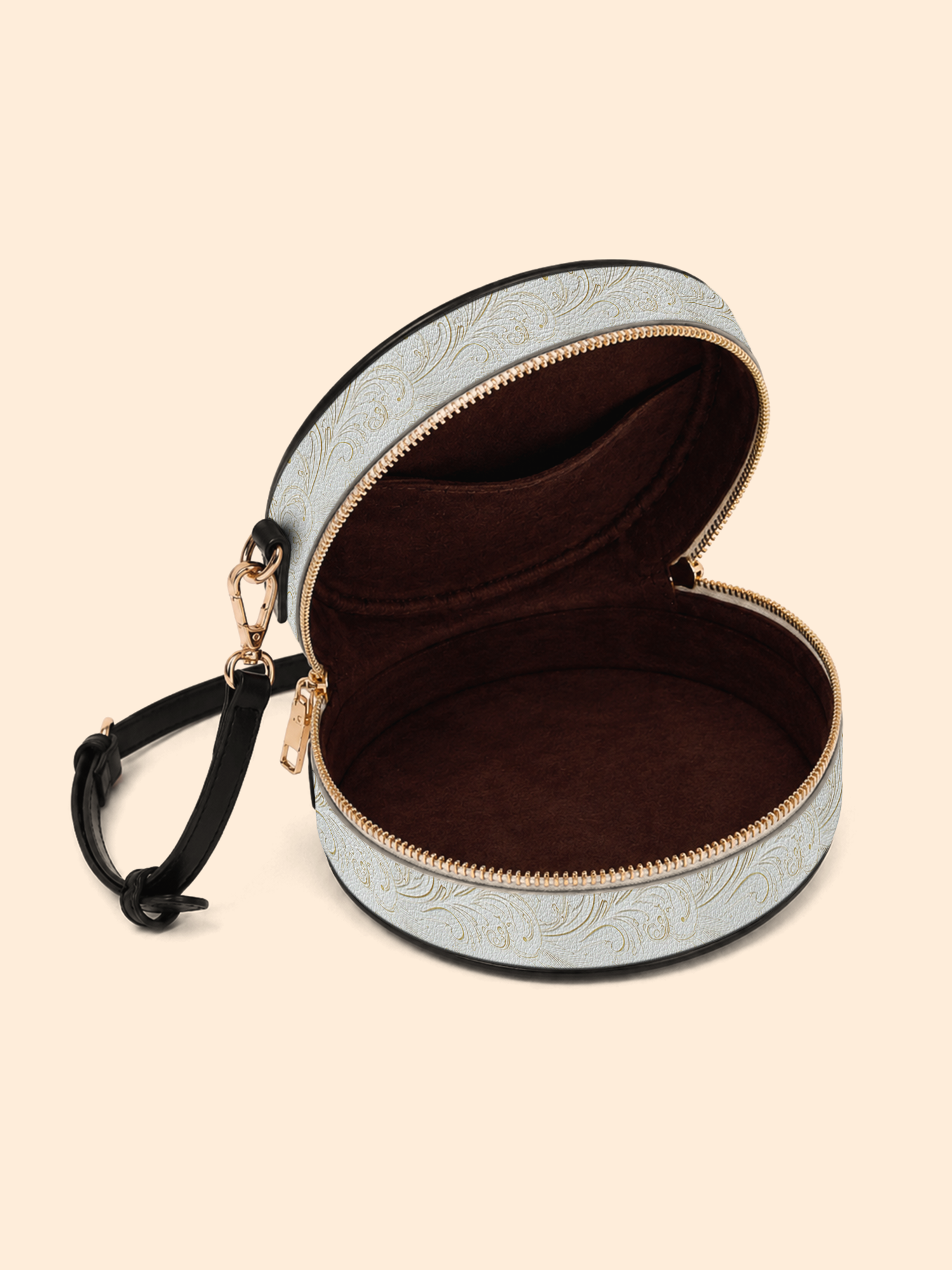 Luminous Bloom Circle Crossbody Bag QR0TV121