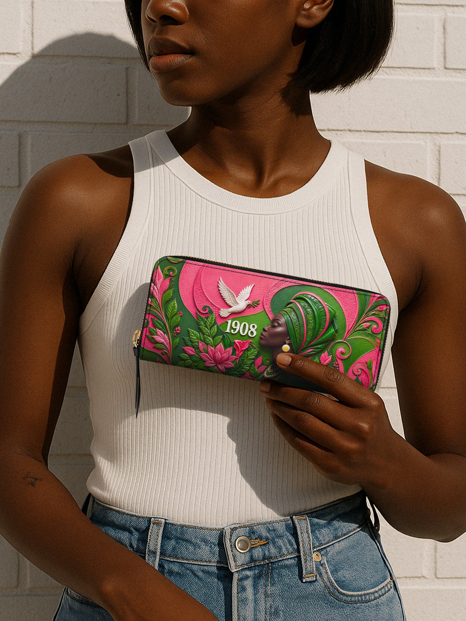 Rooted Grace Slimline Zippy Wallet QR0TD707