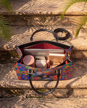Rooted Aura Premium Leather Handbag QR0TD702