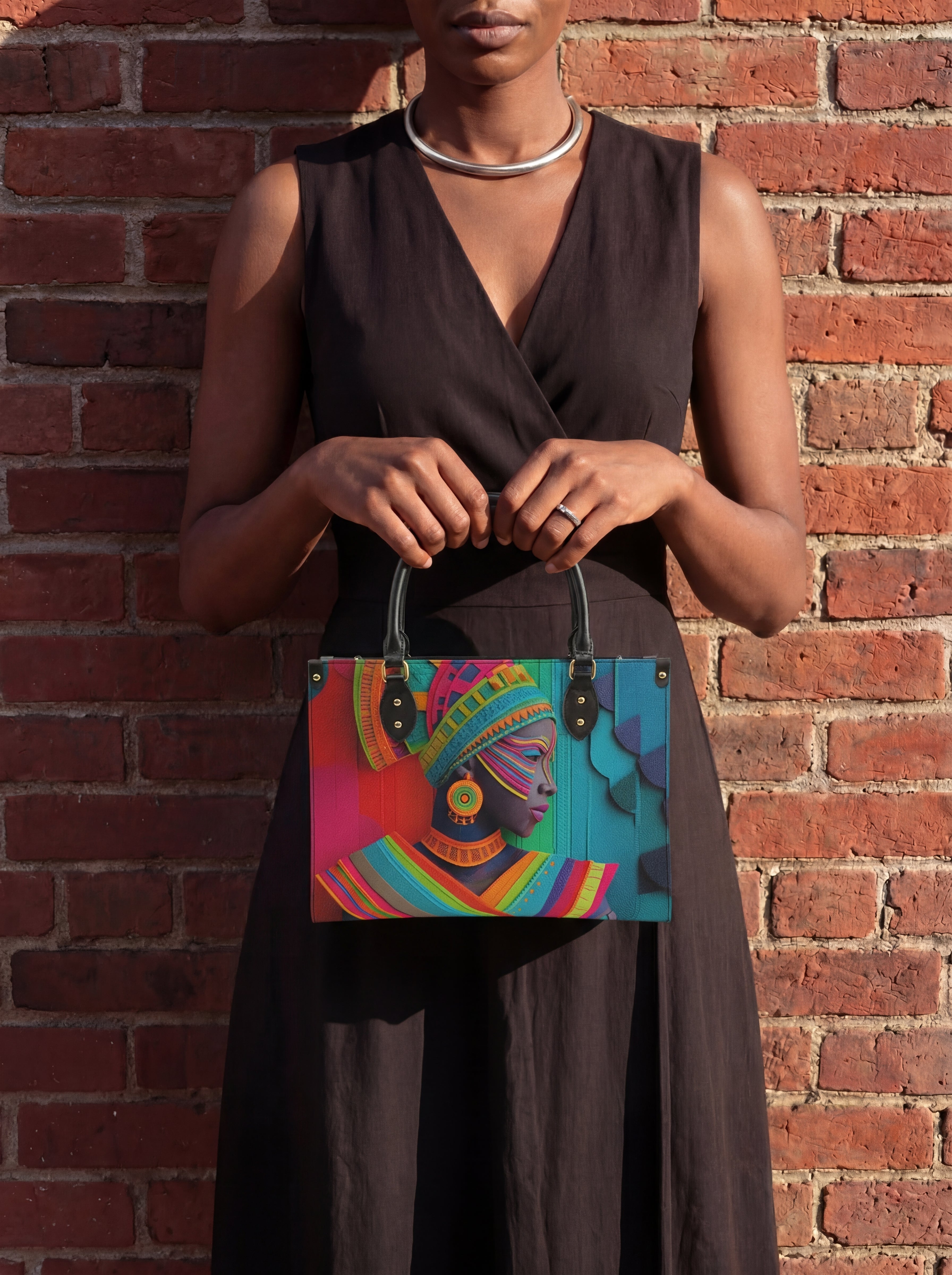 Wrapped Legacy Premium Leather Handbag QR0TD242