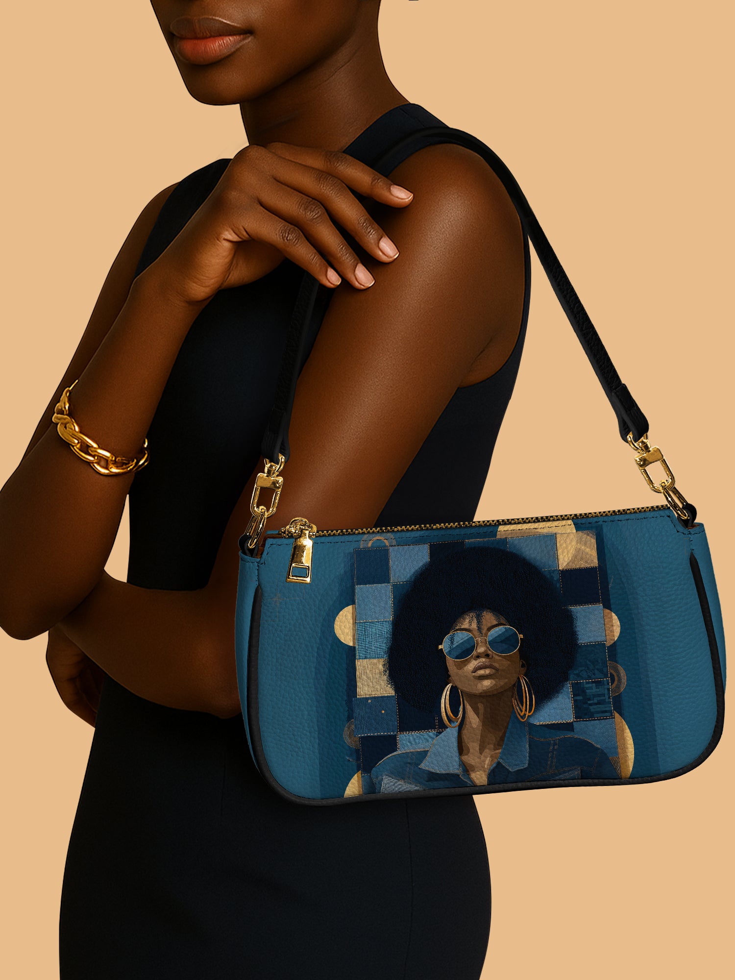 Bold & Unbothered Classic Zip Pochette QR0TD524