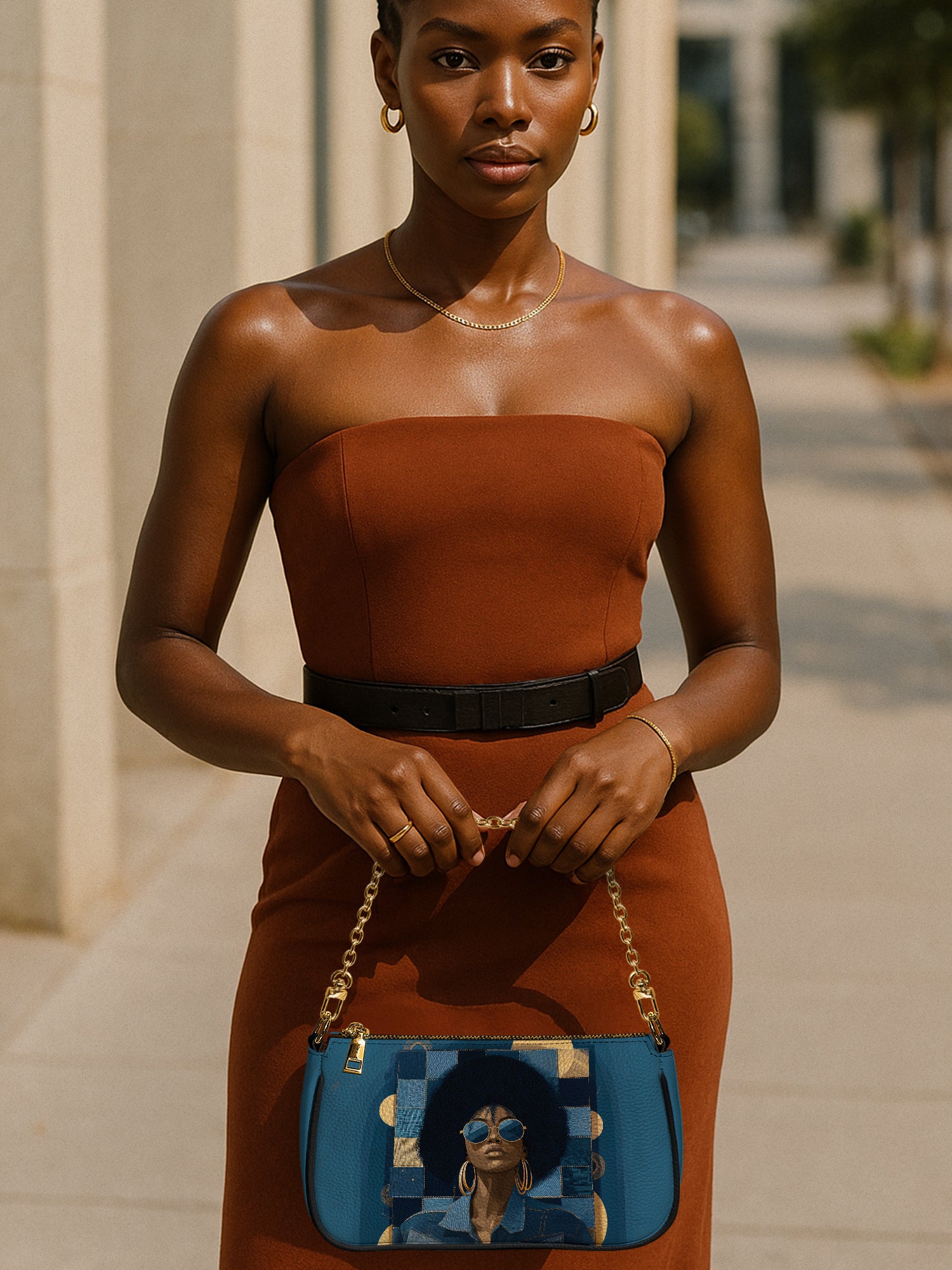 Bold & Unbothered Classic Zip Pochette QR0TD524