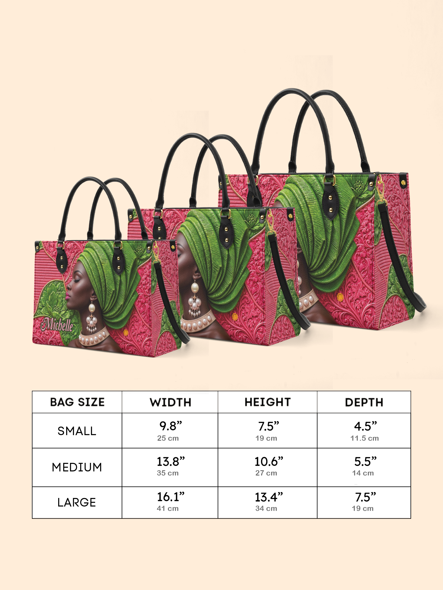 Divine Green Premium Leather Handbag